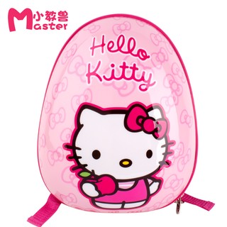 HELLO KITTY 3D兒童書包小學生硬殼蛋殼女童小書包1-3-6歲幼兒員書包小班女男