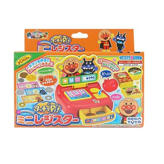 日本 Anpanman 麵包超人 SEGA TOYS 音樂收銀機鈔票玩具組 兒童玩具(0825)