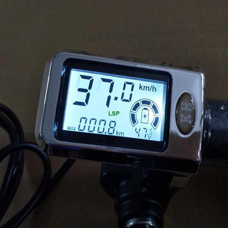 【LSP】電動車 液晶調速把 轉把帶電量儀表 電動自行車改裝配件 油門把手