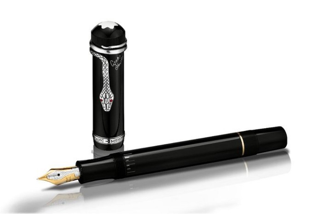 【預購商品】MONTBLANC 萬寶龍 1993年文學家系列-阿嘉莎·克莉絲蒂AGATHA CHRISTIE 銀蛇款鋼筆