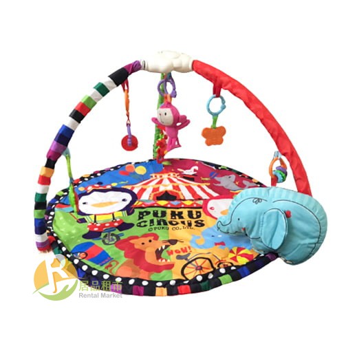 【居品租市】※專業出租平台 - 嬰幼玩具※ PUKU Circus音樂遊戲毯