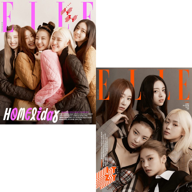 【回憶系列】ELLE (KOREA) 12月號 2020 雙封面 ITZY 韓國雜誌