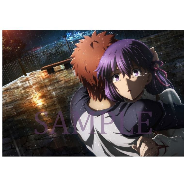 日版 劇場版 Fate stay night 迷途之蝶 入場/來場者特典 A4資料夾 士郎/間桐櫻/聖杯/電影