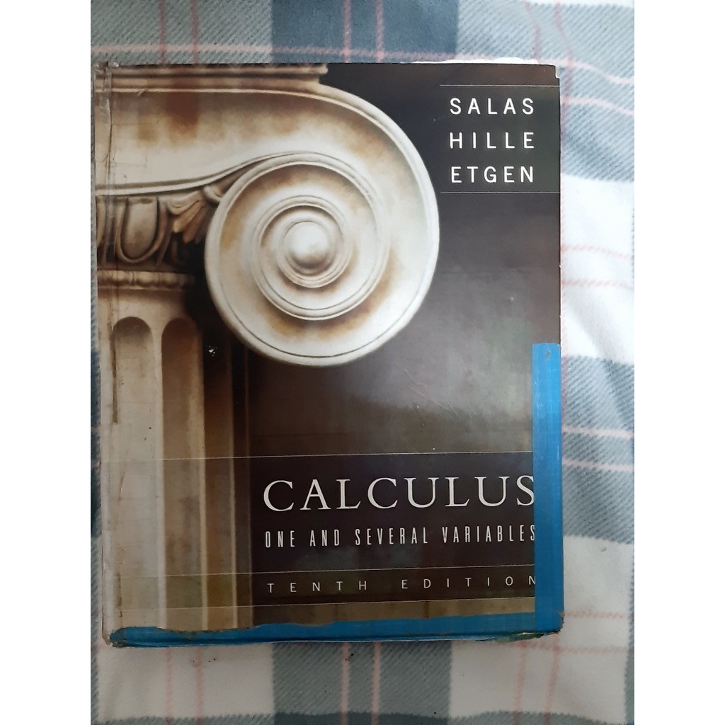 Calculus 微積分 Salas Hille Etgen tenth edition 二手書斷捨離出清