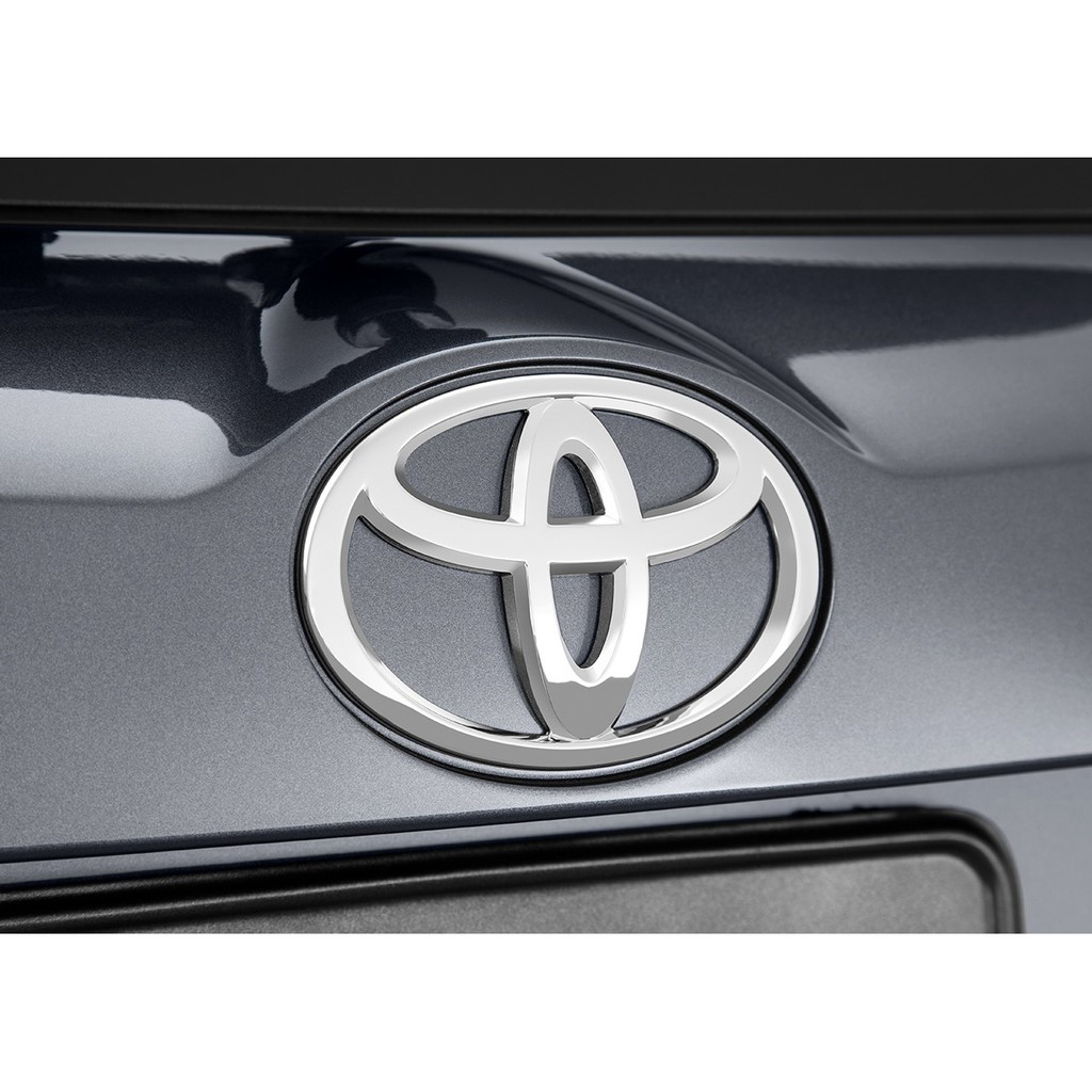 圓夢工廠 Toyota 牛頭 車標 標誌 車貼 超質感 後車箱 鍍鉻 標誌 logo 尺寸10 * 6.5cm