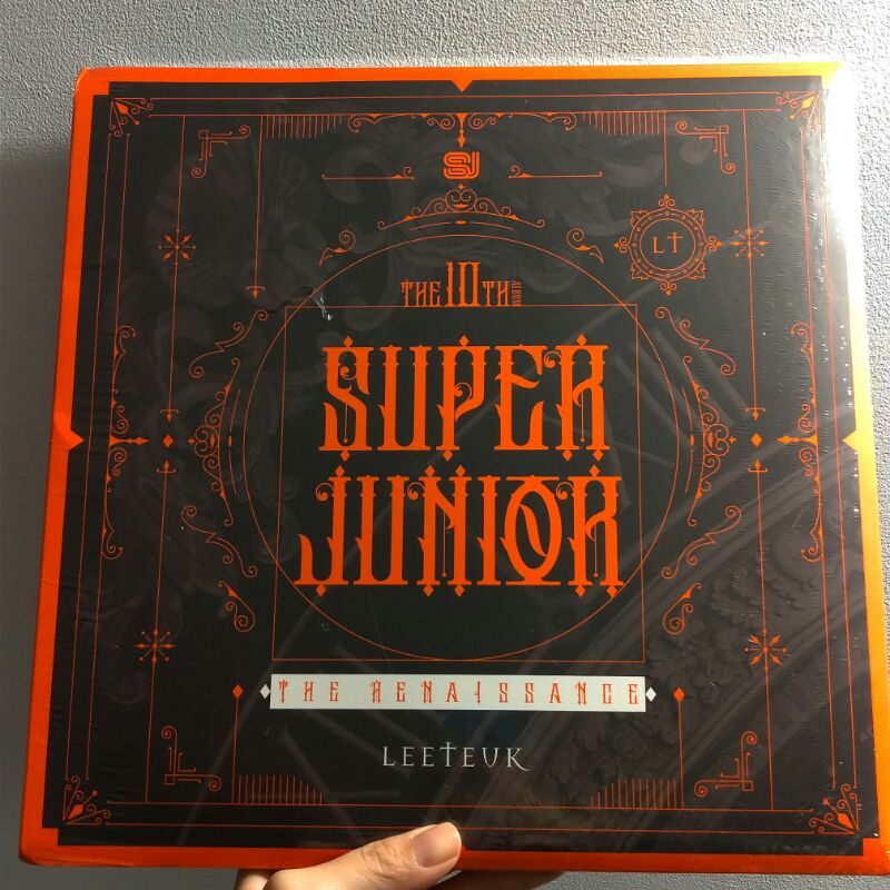 Super Junior SJ 十輯 The Renaissance 利特 square ver.