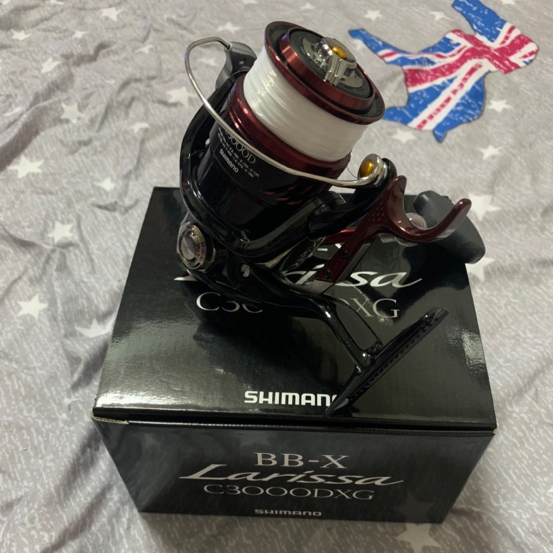 （僅面交，全新出清）手煞車捲線器 SHIMANO BB-X Larissa C3000DXG（附SUNLINE母線3號)