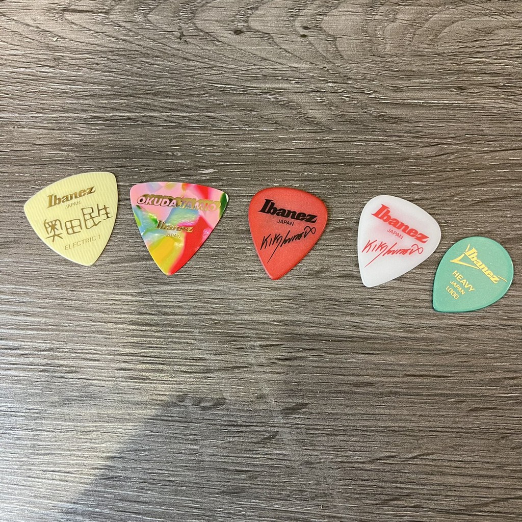 Ibanez pick 正版吉他彈片 新手老手均適用 買五送一 公司貨【宛伶樂器】