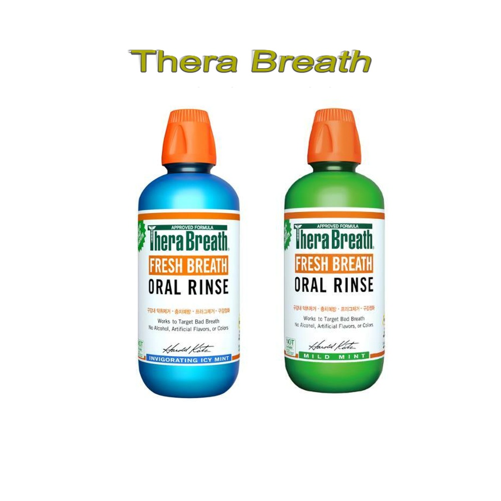 TheraBreath Fresh Breath Dentist Formulated Oral Rinse 473ml 蝦皮購物