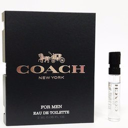 香水針管2ml【COACH】時尚經典男性淡精