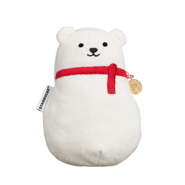 [星巴克] 圍巾熊零錢包  原價300