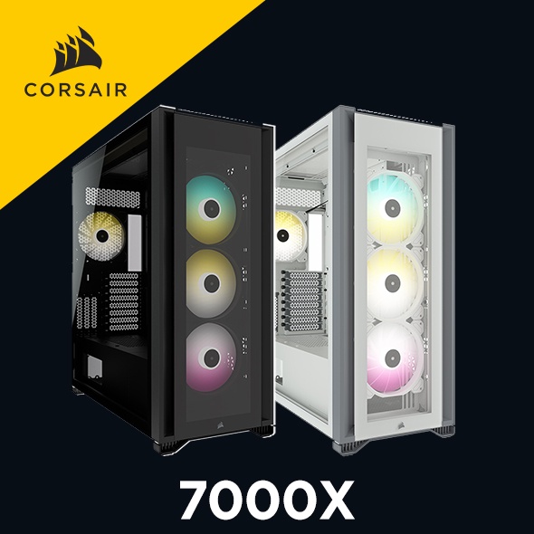 海盜船  CORSAIR iCUE 7000X RGB TG 鋼化玻璃 全塔ATX機殼 官方授權旗艦店