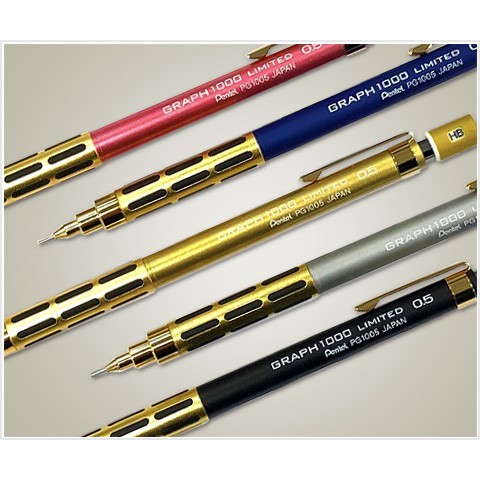 🌸【日本LOFT預購】 GRAPH1000 LIMITED 0.5 PENTEL70週年限定 自動鉛筆 製圖