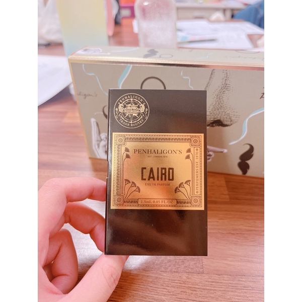 潘海利根 penhaligon’s 開羅 cairo 貿易系列 淡香精 原廠試管