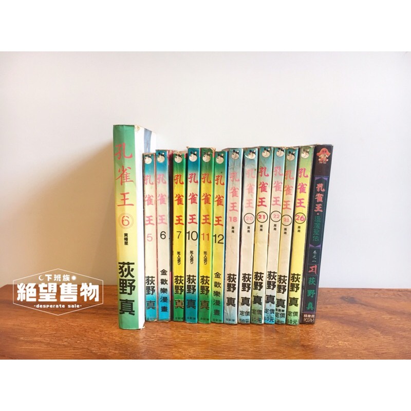 ［二手書］孔雀王 Spirit Warrior 荻野真 老漫畫 散冊