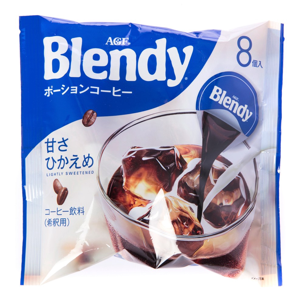 日本 AGF Blendy 咖啡球 香醇 18gx8球 Lightly Sweetened