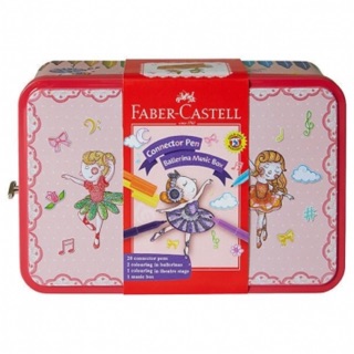 輝柏 Faber-Castell 連接筆音樂盒-25色🔺現貨