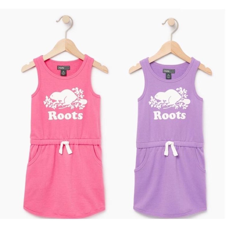 全新 紫色Roots洋裝5T