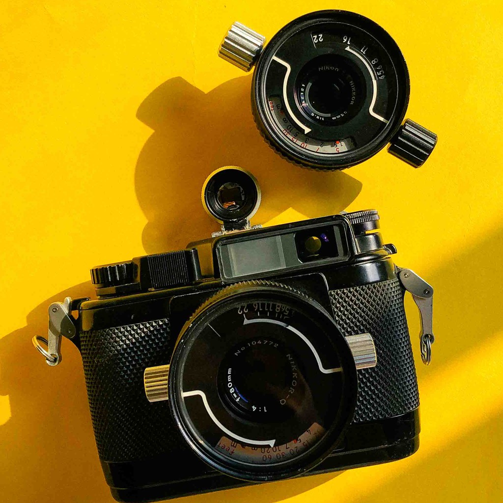 Nikonos III +80mm F4+35mm F2.5 估焦底片相機