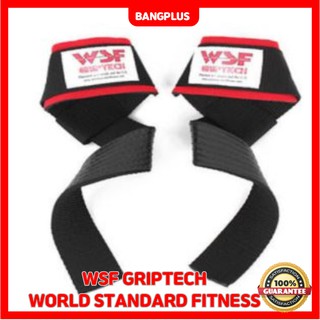 [WSF] 1 對 USA 健身皮革舉重手套 Pro Gym Grip Health Lift Strap Palm P