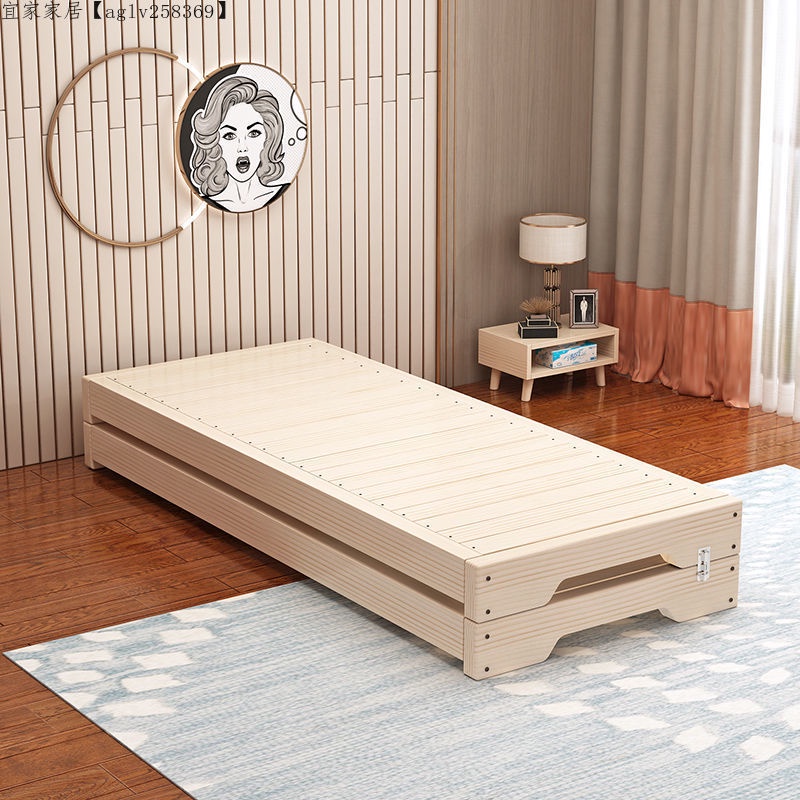 【新品促銷】床墊  實木單人 雙人日式床墊   榻榻米矮床 米地台簡易可疊放硬板床