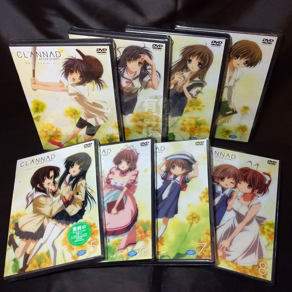 全新日本卡通動畫 Clannad After Story 8dvd 第二季 全25回 小鎮家族 蝦皮購物