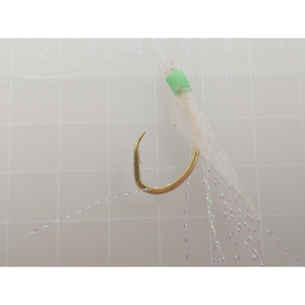 Kuso Tackle酷搜釣具 夜光魚皮丸世深海金鉤發16 18號 碳纖維子線 手工綁製 赤宗馬頭 深海魚 澎湖敲底 蝦皮購物