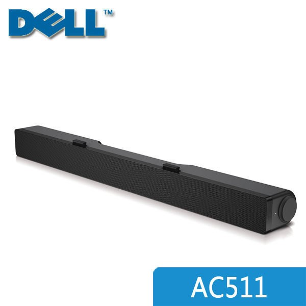 DELL AC511 LCD專用立體聲USB音箱棒--全新未拆封，僅有一組-特價出清