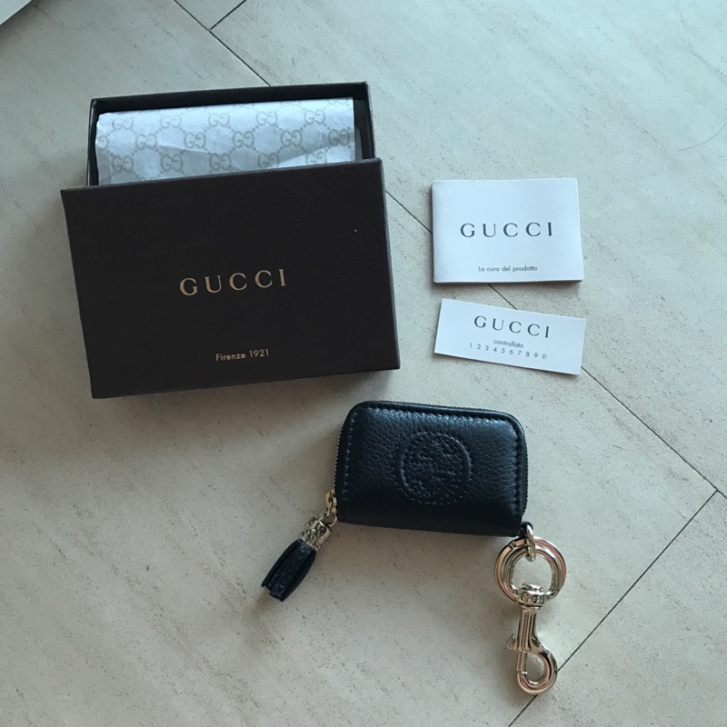 Gucci 全新鑰匙零錢包
