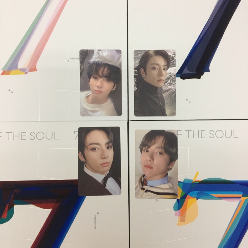 [售]BTS MAP OF THE SOUL7柾國全專一套/單卡