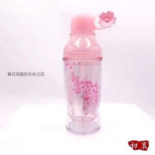 星巴克杯子2026新年禮物櫻花季/塑膠/隨行杯/喝水杯/粉色/大櫻花隨行(韓國）473ml