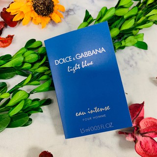 ✰YENGEE✰Dolce&Gabbana D&G 淺藍 男性淡香精 1.5ml 沾式試管