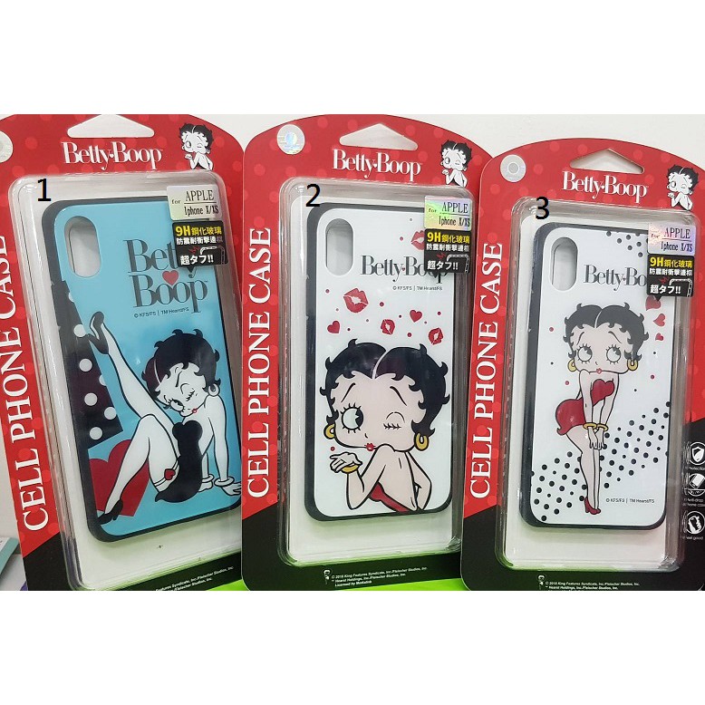 彰化手機館 手機殼 貝蒂 正版授權 iPhoneX iPhoneXs 雙料殼防摔殼 BettyBoop X Xs