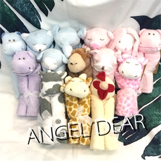 現貨+預購～ANGEL DEAR 正版 寶寶的第一條安撫巾 可愛動物 多款選擇 附盒 彌月禮盒 安撫娃娃