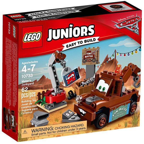 ［想樂］全新 樂高 Lego 10733 Juniors 閃電麥坤 Mater's Junkyard