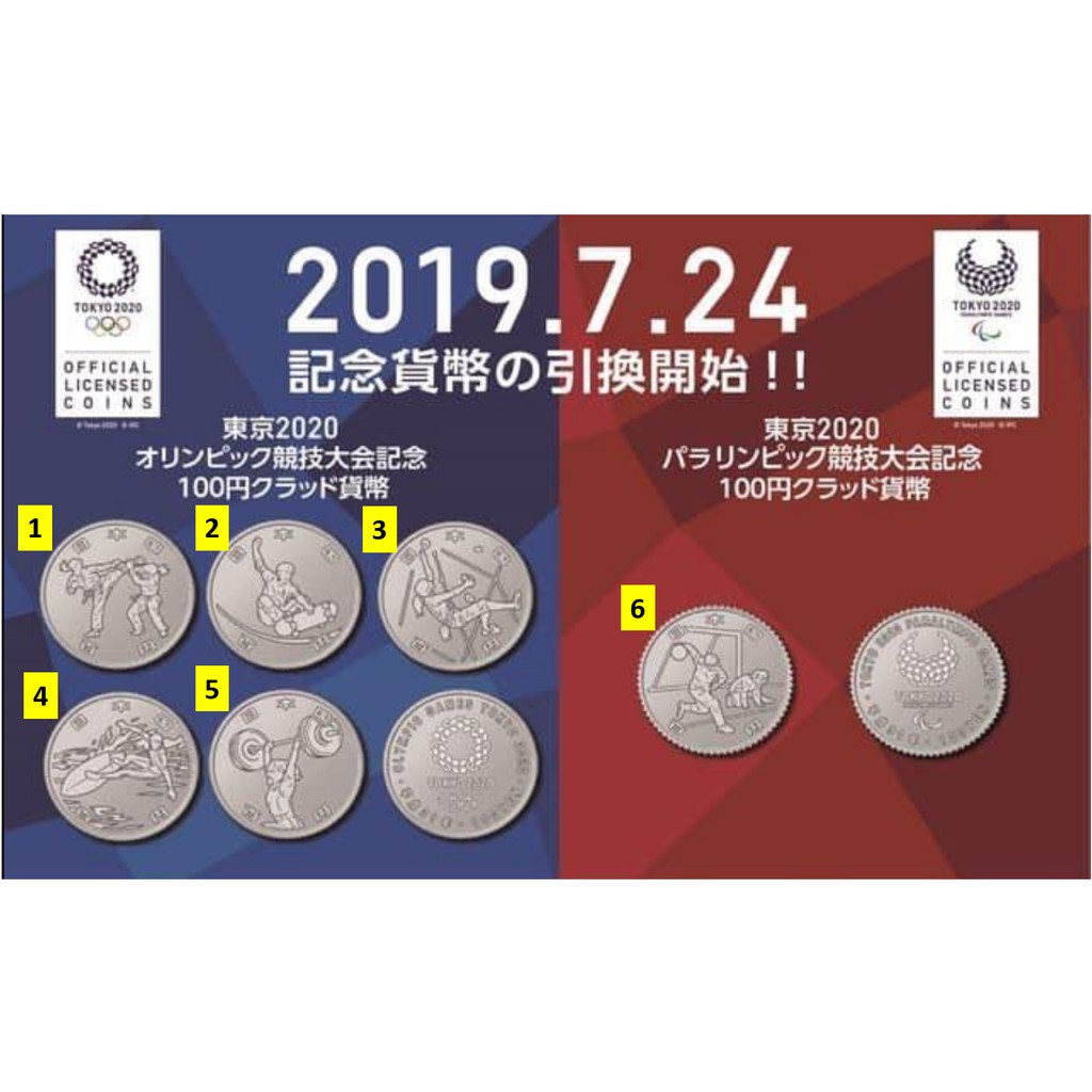 🌿現貨🌿2020年東京奧運紀念幣