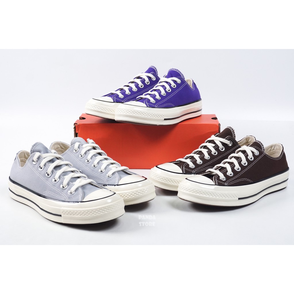 胖達）CONVERSE 1970 低筒 帆布鞋 170555C 灰 170553C 藍紫 170554C 咖啡 男女鞋