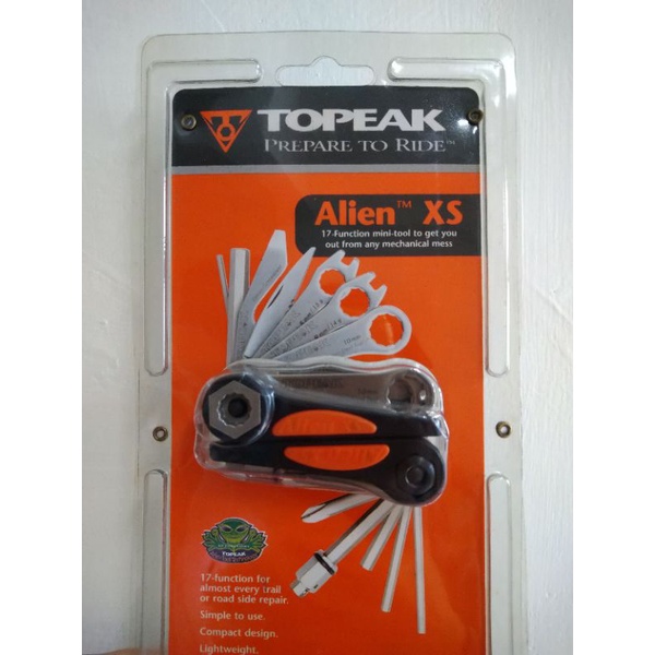 全新【TOPEAK Alien XS】公路車用17件攜帶式摺疊工具組