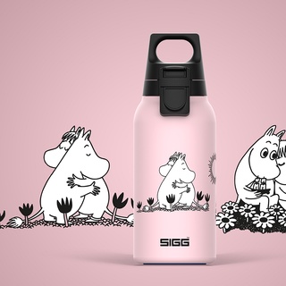 ☘小宅私物☘ 瑞士百年 SIGG x Moomin 輕量保溫瓶 330ml (嚕嚕米＆歌妮) 聯名 保溫瓶 水瓶 彈蓋