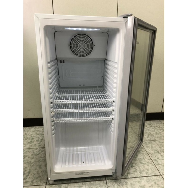 桌上型單門玻璃冷藏冰箱SC-105展示冰箱(運費問題請先聊聊詢問)