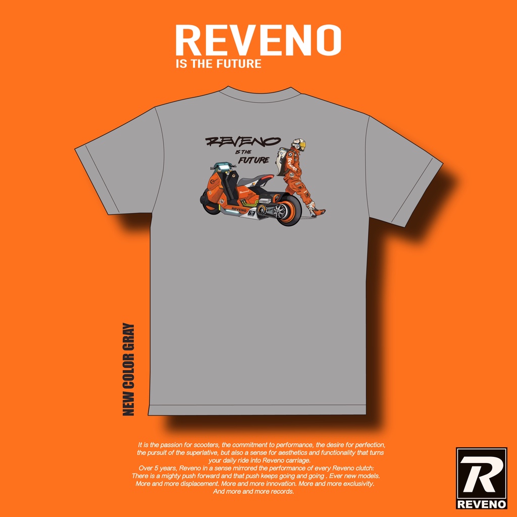 REVENO IS THE FUTURE 限量設計7.4厚磅潮Ｔ 新色再版