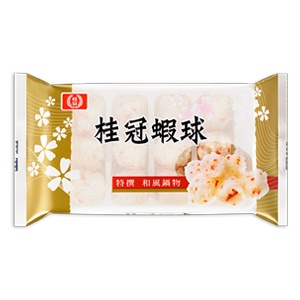 桂冠 蝦球 12入/包 120g  火鍋料 桂冠食品 冷凍食品【蘋凡小市集】