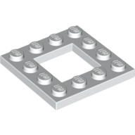 LEGO 6167450 64799 白色 4x4 顆粒 方形 中空 薄板