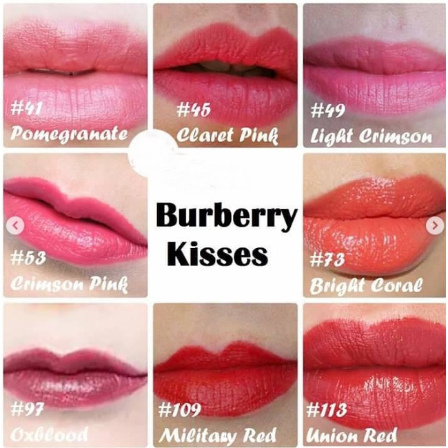 口紅 BURBERRY KISSES  113 UNION RED Burberry Kisses – Union Red No.113 in Union Red 113 - Women