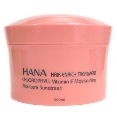 [黑黑精品]HANA 哈娜植物花精(蒸氣護髮霜) 500ml~ 公司貨