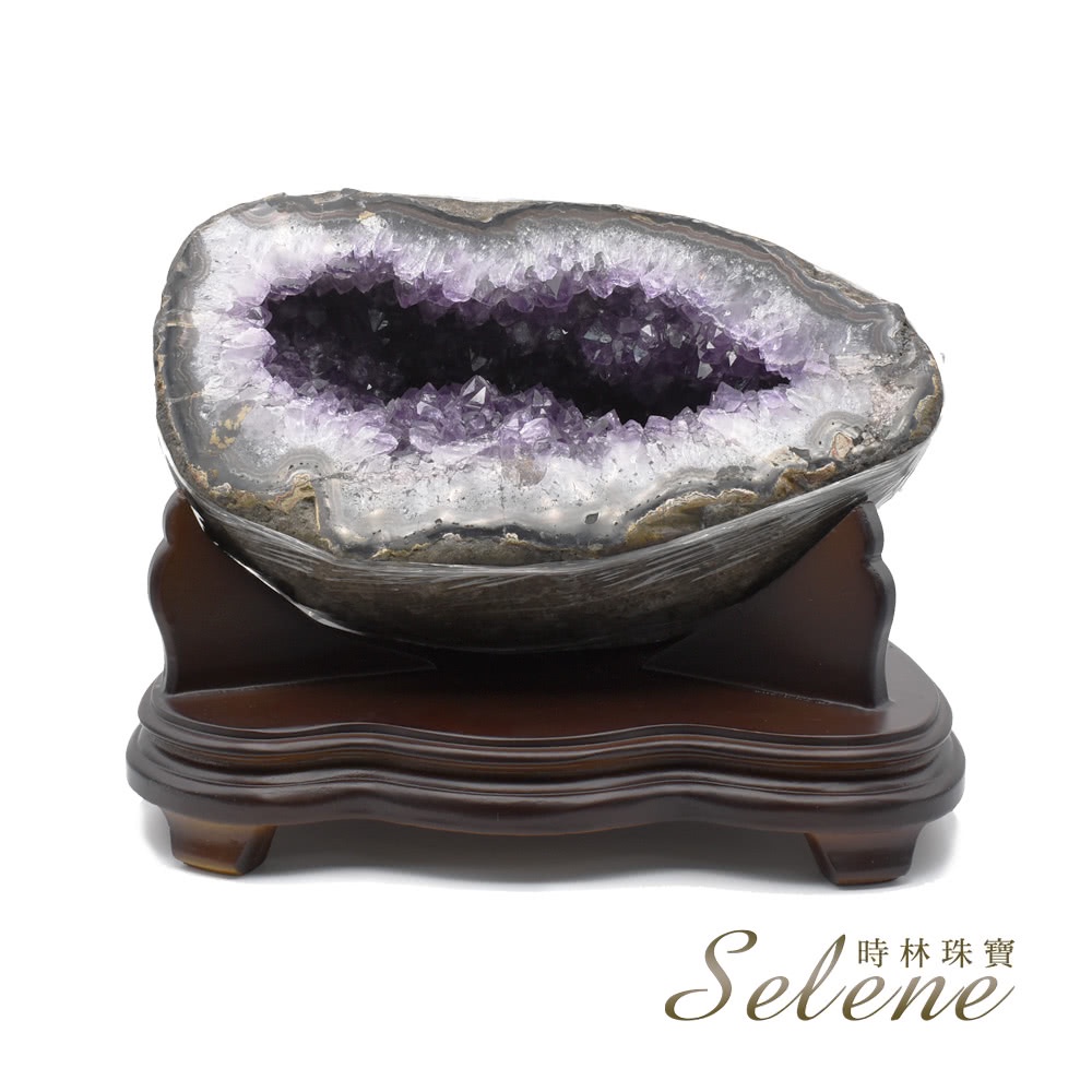 【Selene】特級聚財烏拉圭紫晶洞(G40/6.95kg)