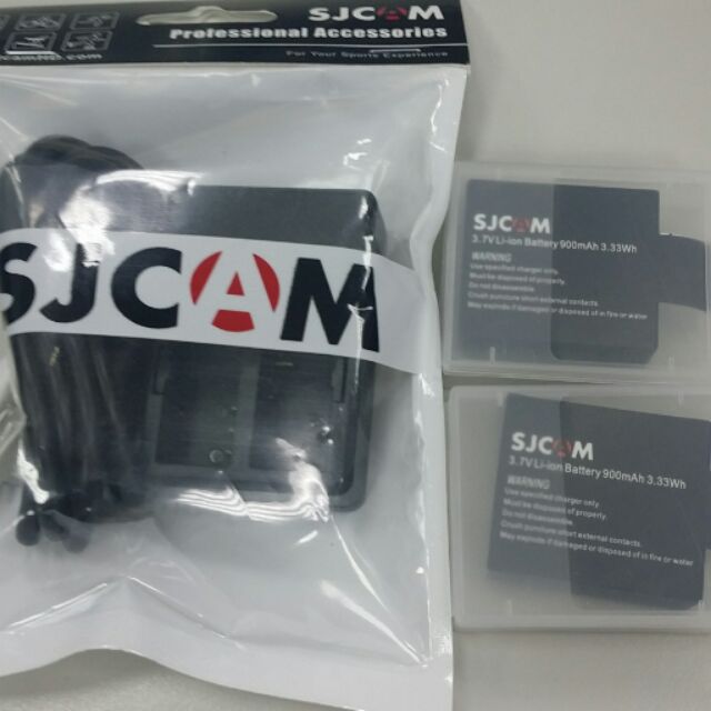 現貨正品sjcam原裝配件鋰電池3.7V 900毫安M10 SJ4000 SJ5000 SJ5000x 系列通用