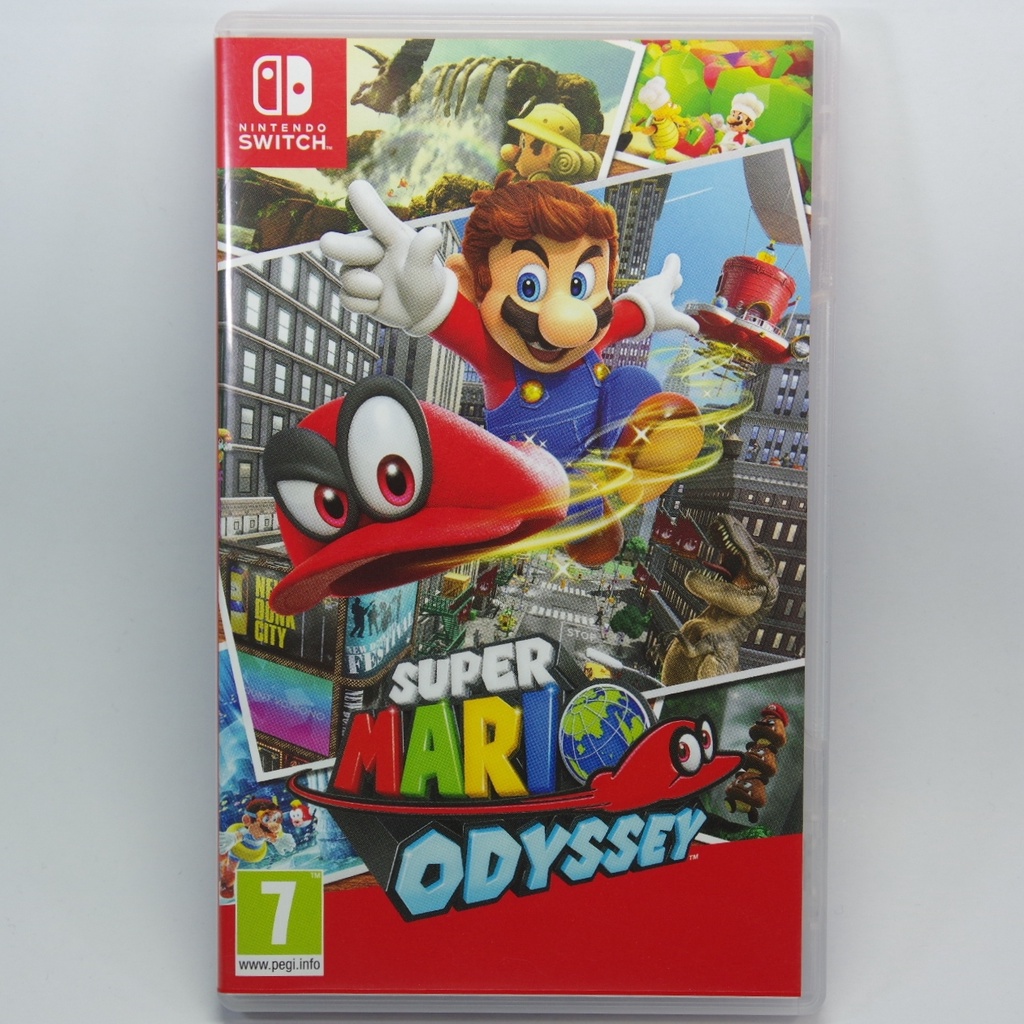 &lt;譜蕾兒電玩&gt;(二手)NS 超級瑪利歐 奧德賽 中文版 Super Mario Odyssey