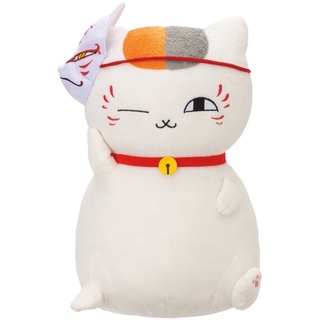 🔔日貨🔔 日本 夏目友人帳一番賞 ～祭典的貓咪老師～ B賞 狐狸面具 超大玩偶/娃娃/抱枕 療癒