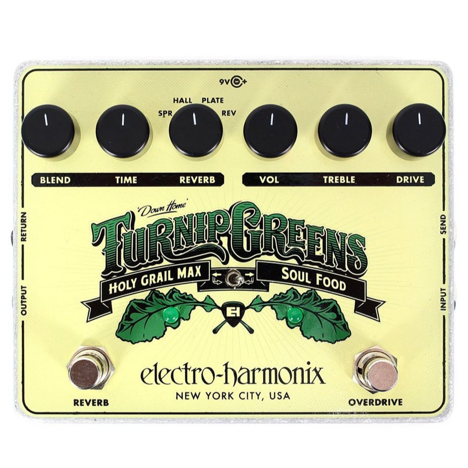 Electro Harmonix Turnip Greens 綜合二合一效果器【敦煌樂器】